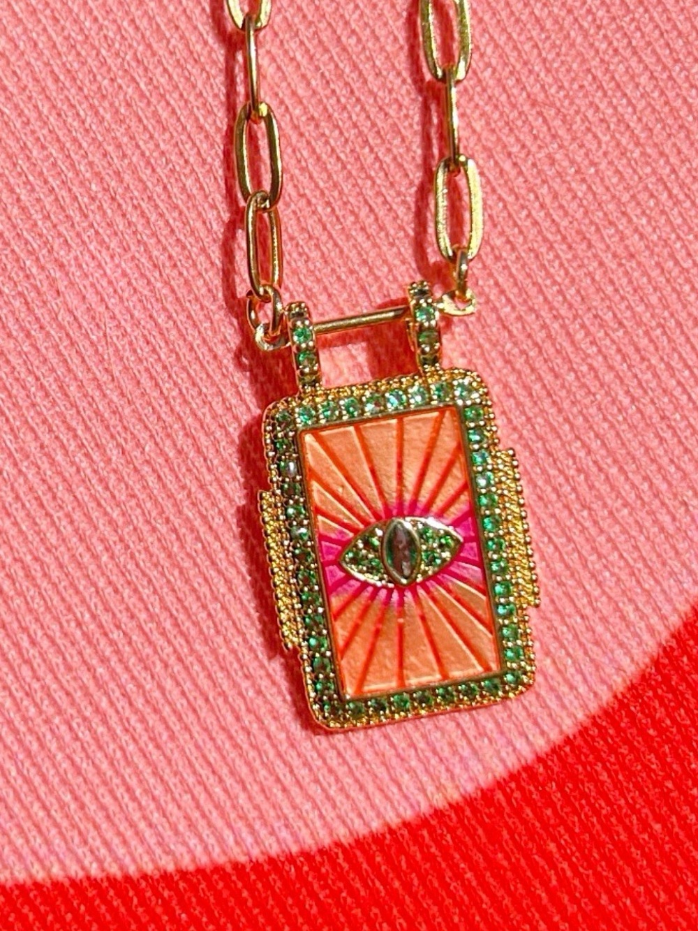 Dazzling Evil Eye Necklace